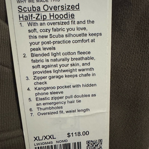 Lululemon Scuba Half Zip Hoodie - Picture 3 of 4